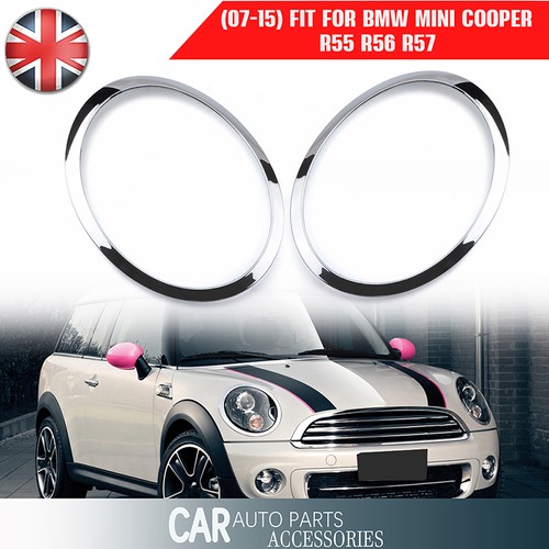 Chrome front headlight trim - chrome,