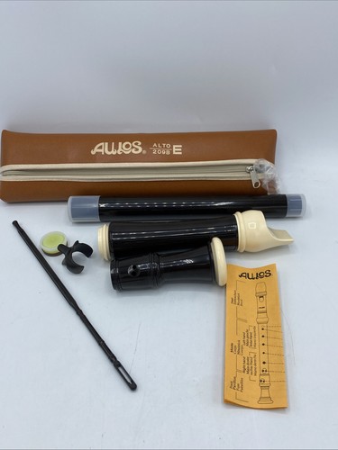 Aulos alto 209b recorder - e,
