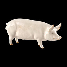 BESWICK Porcelain Figurine of Pig / Boar CH Wall Queen 40   #1452A
