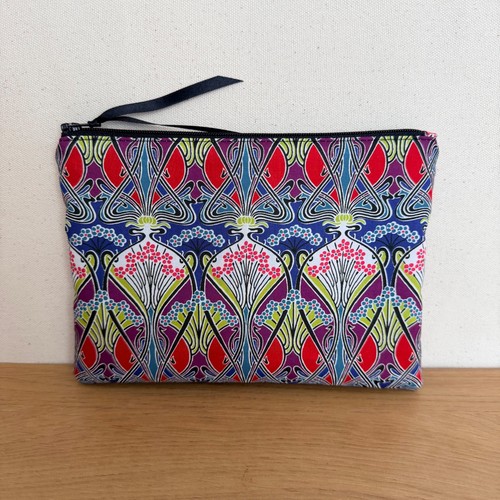 Handmade make bag zip pouch - handmade,