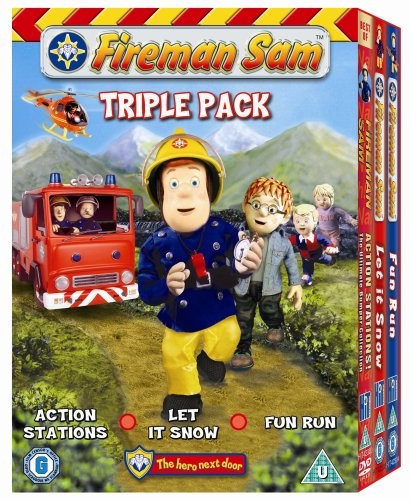Fireman sam triple pack - fireman,