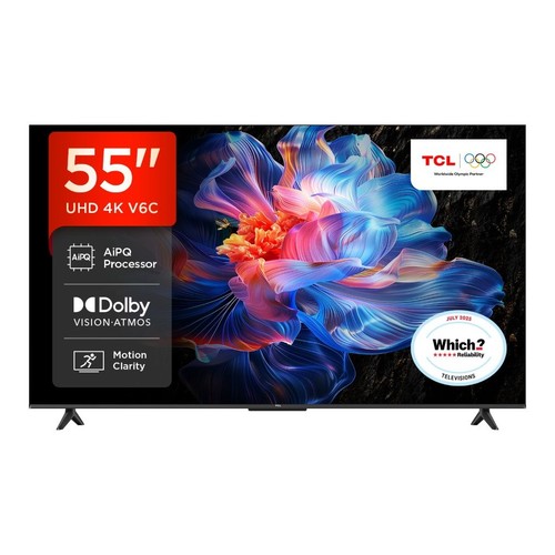 Tcl inch 55v6c - inch, 4k