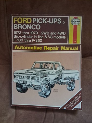 Haynes ford pick ups - ford, bronco