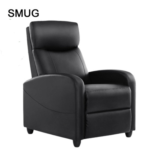Smug black single sofa - smug,