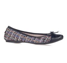 Butterfly twists size 6 new Olivia black summer texture flats ballerinas