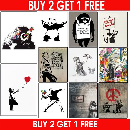 Banksy poster prints - poster,