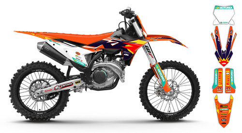 Graphic kit ktm sxf 2025 - graphic,