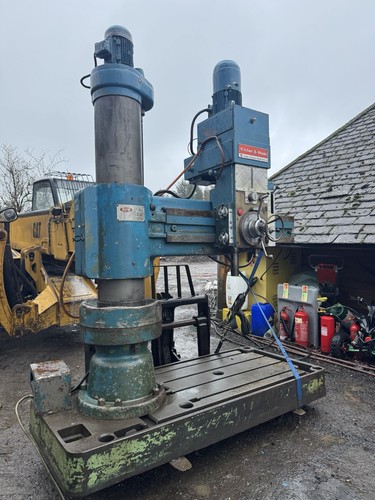 Radial arm drill - radial,