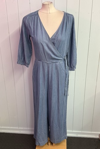 Oliver bonas denim jumpsuit - bonas,