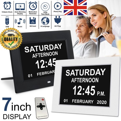7inch digital alarm clock - 7inch,