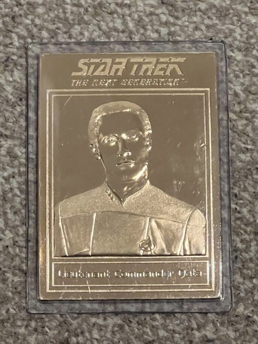 Danbury mint star trek 22ct - danbury,