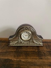 HALLMARKED SILVER DESK MANTLE