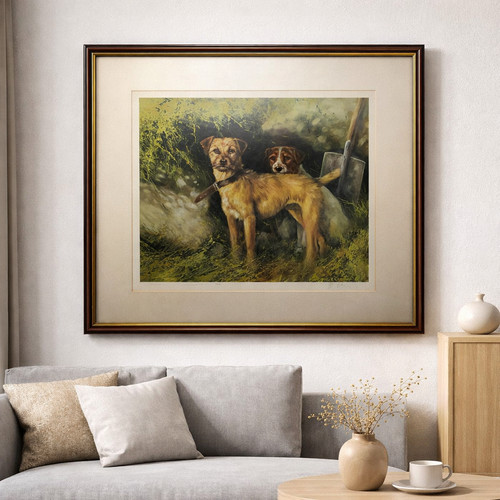Signed limited edition - signed, dog