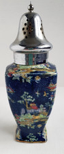 ANTIQUE ROYAL WINTON GRIMWADES ART DECO SUGAR SHAKER PEKIN PATTERN