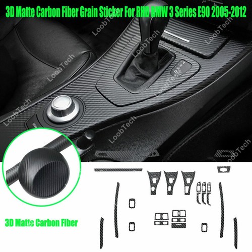 Carbon fiber sticker for - 3d,