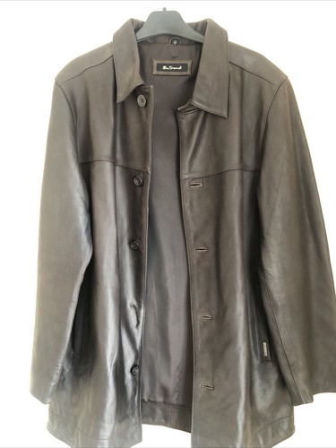 Leather jacket new men - leather,