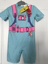 Baby Girls UV Surfsuit All in