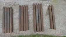 4x Antique iron sash window