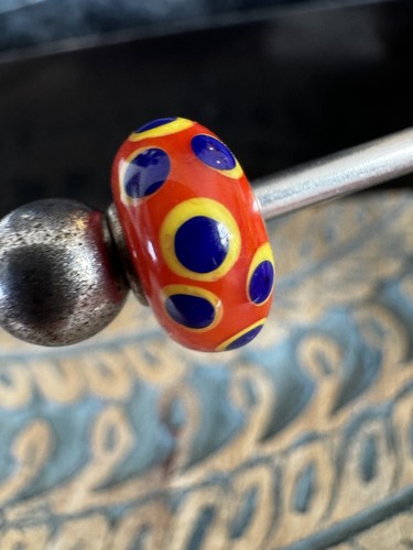 Trollbeads ooak pre - pre, red