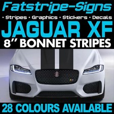 to fit JAGUAR XF BONNET STRIPES GRAPHICS DECALS STICKERS CAR VINYL SPORTBRAKE