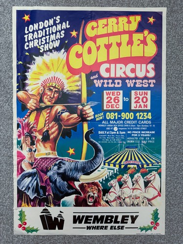 Vintage gerry cottle circus - vintage,
