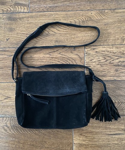 Mantaray ladies black suede - ladies,