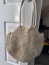 Primark straw beach bag for