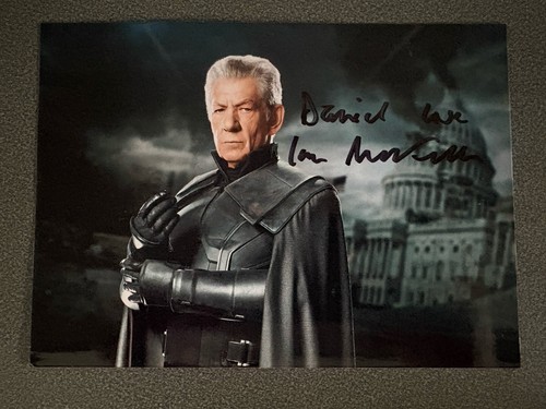 Ian mckellen signed - signed, photo