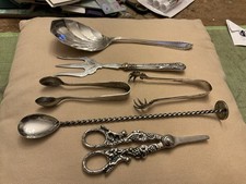 6 Items. Small Fish Fork & 5 EPNS Cutlery Silver Plate