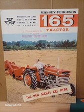 massey ferguson 165 tractor sales brochure
