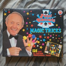 Vintage 1990 Paul Daniels Magic Tricks - 125 Easy To Perform Professional Tricks