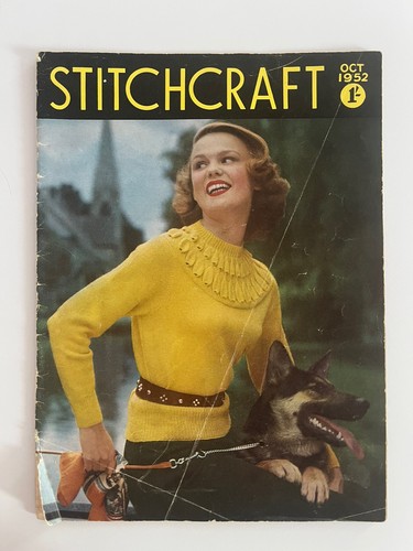 Stitchcraft october 1952 - stitchcraft,