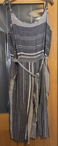 Ladies playsuit linen mix - ladies,