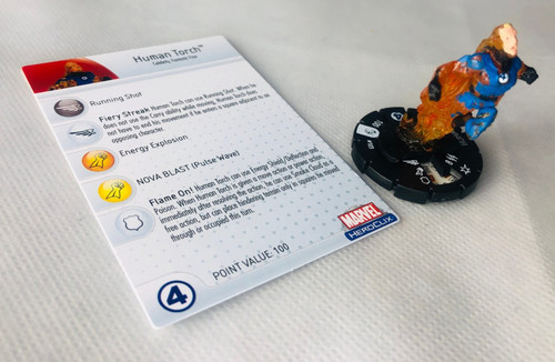 Heroclix human torch - heroclix, #103