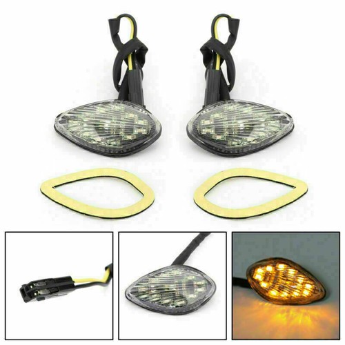 Clear turn signals for honda - clear,