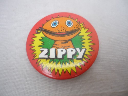Zippy rainbow badge - rainbow, 1988