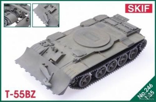 With btu 55 tank dozer - t-55,