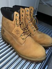 Timberland Premium 6-Inch Lace Up Waterproof Boot for Men in Brown/Black