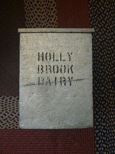 Vintage holly brook dairy milk - brook,