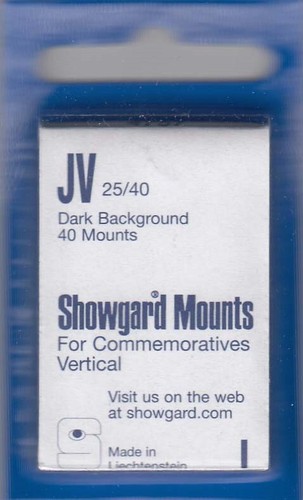 Showgard stamp mounts - stamp, jv