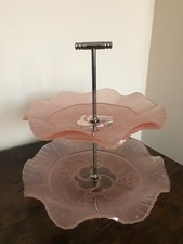 Pretty Vintage Pink Glass Two