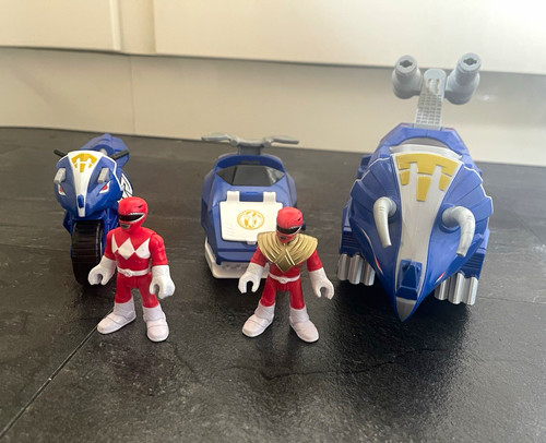 Imaginext power rangers - power, blue