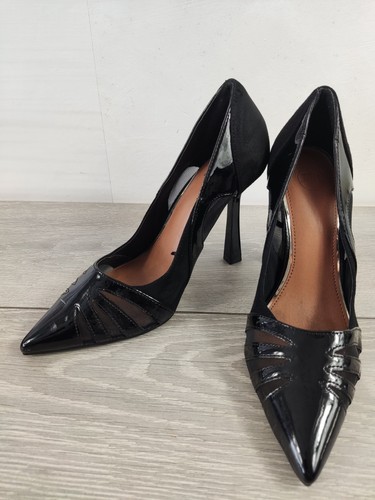 River island black patent - island,