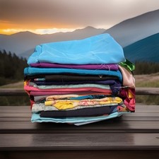 MIXED FABRICS SCRAP BAGS SMALL