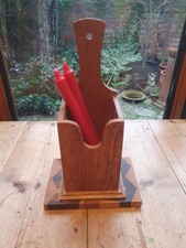 Vintage Pine Church Candle