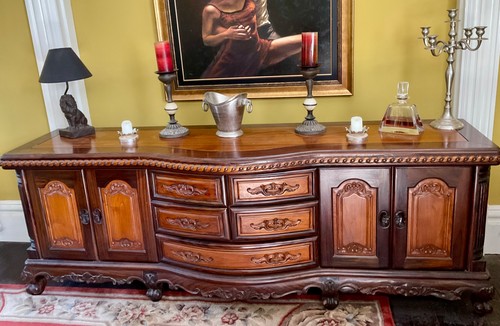 Indonesian hardwood carved