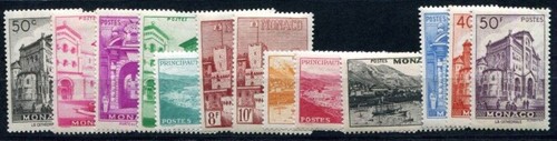 Monaco 1948 381 393 - 381-393, set