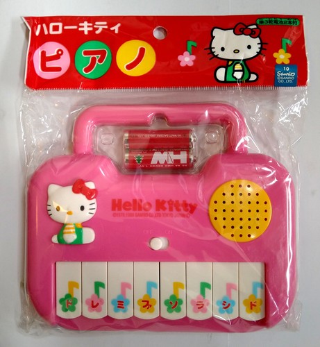 Vintage hello kitty piano - vintage, toy