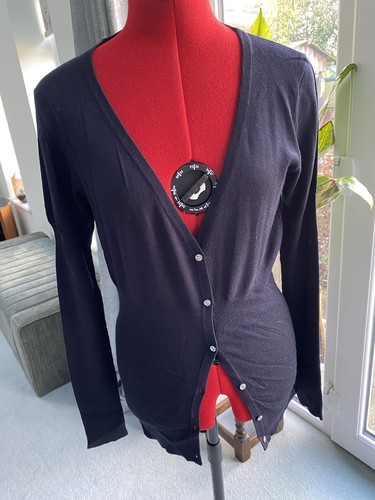 Kaliko navy cardigan - 14, bnwt.