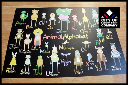 Animal alphabet c - animal, b